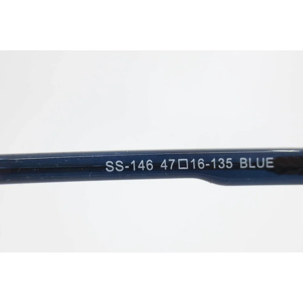 Success SS-146 Eyeglasses Frames Blue Gradient Rectangular 47-16-135 39124